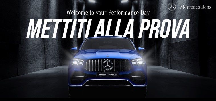 Mettiti alla prova con la gamma Mercedes-AMG e partecipa al Performance Day 2021 a Luisago (CO)